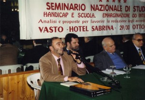 Mario parla ad un seminario - 1993